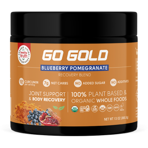 Front view of GO Gold Recovery Blend.